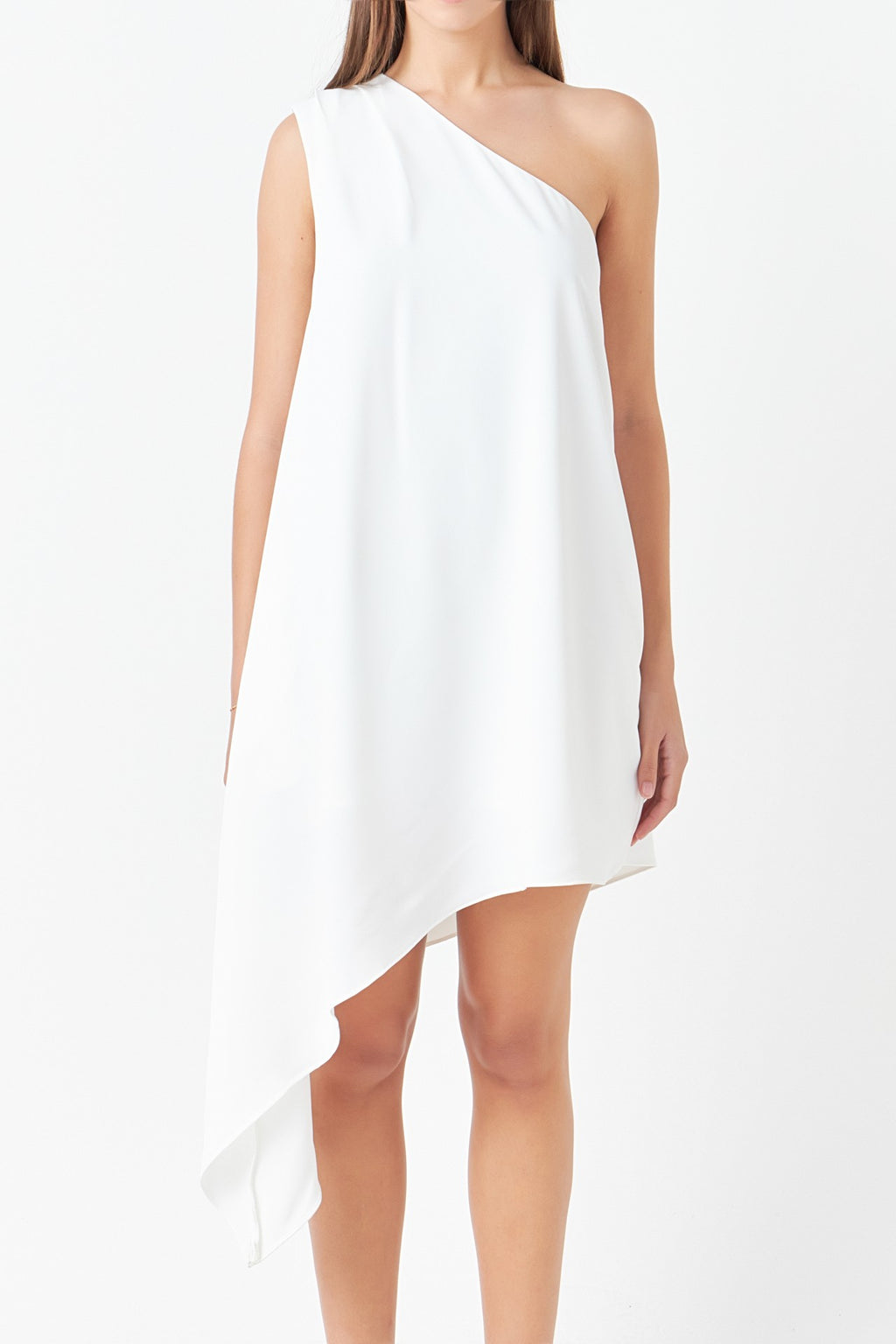 Asymmetrical Mini Dress