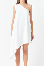 Asymmetrical Mini Dress