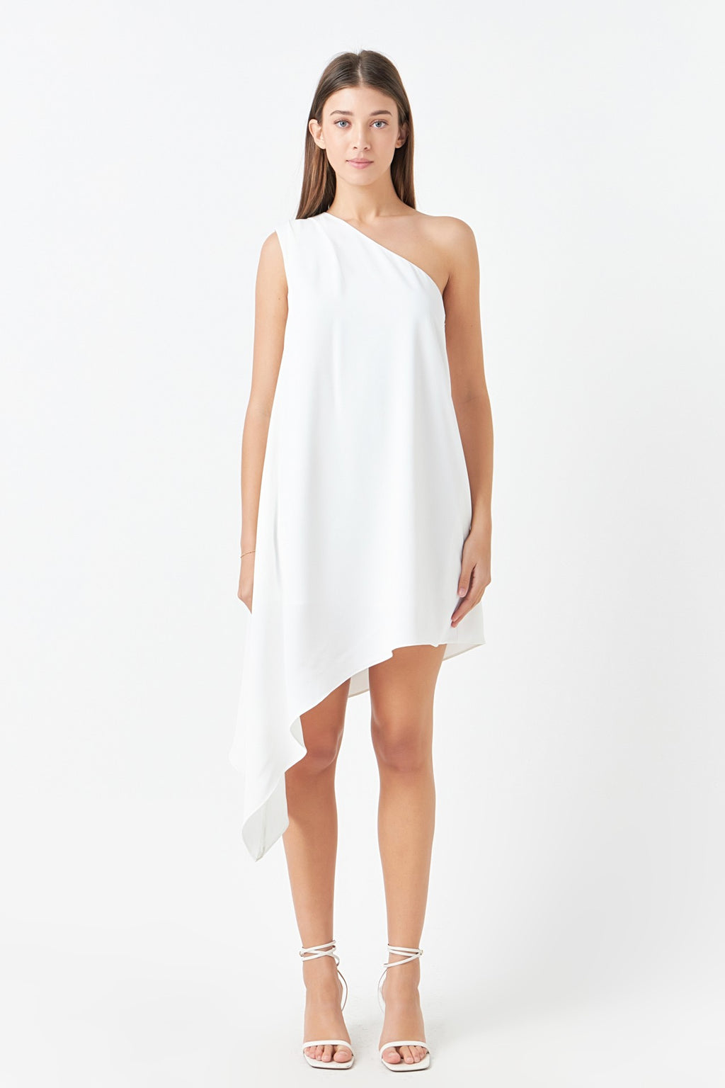 Asymmetrical Mini Dress