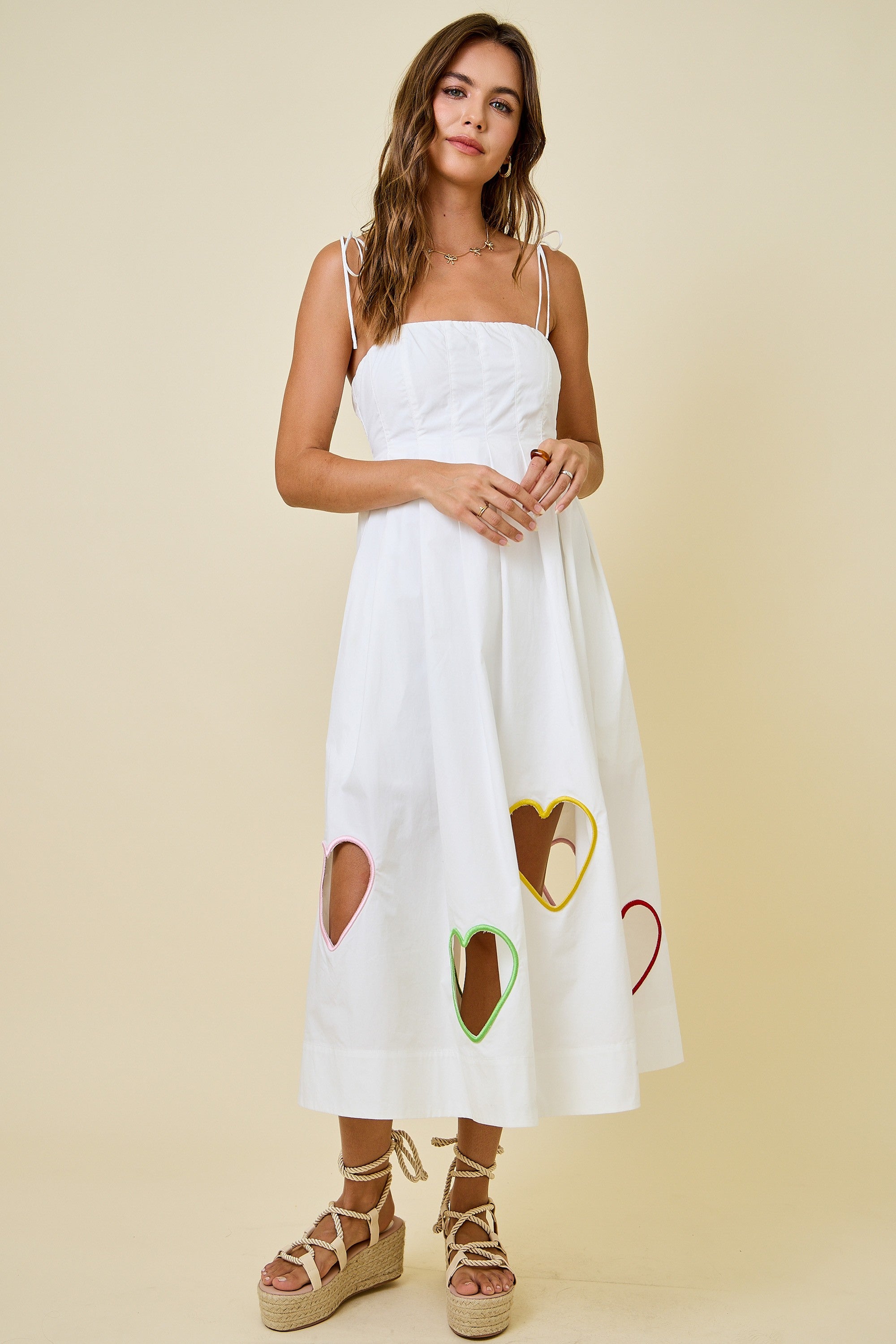 Hearts Midi Dress