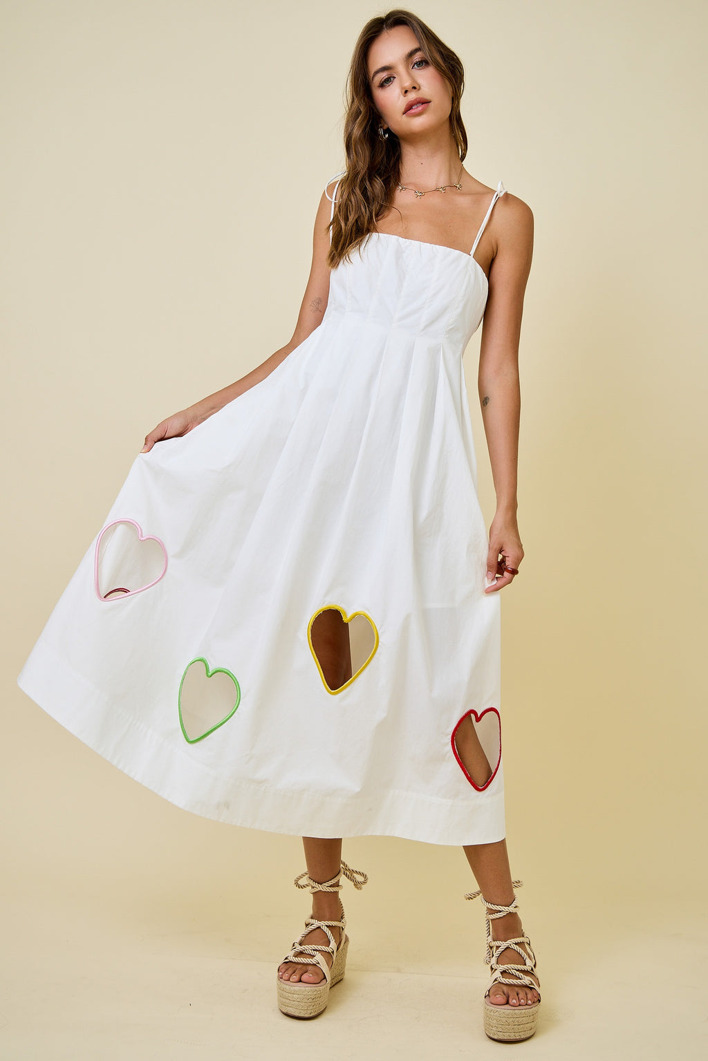 Hearts Midi Dress