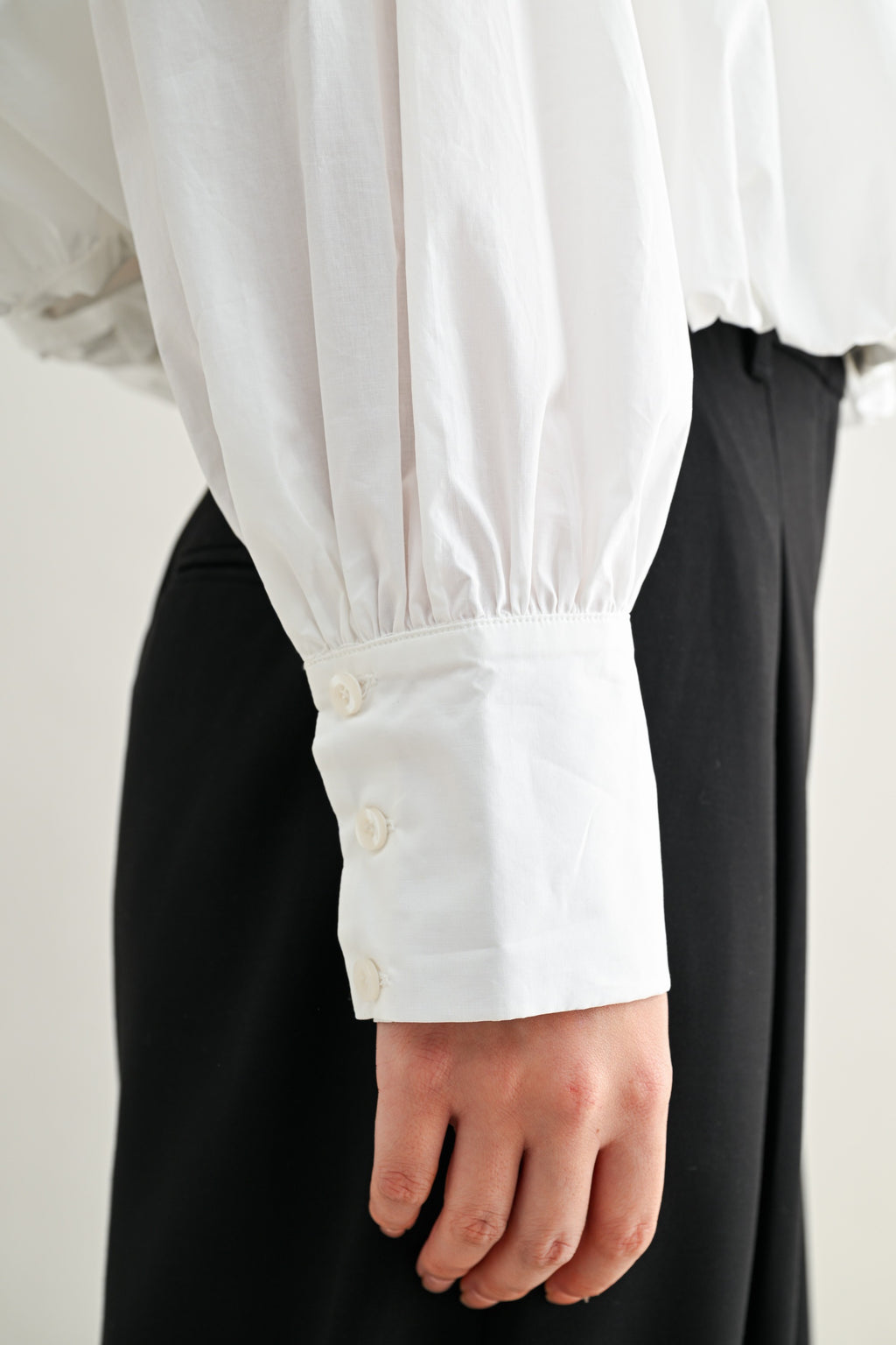 Bubble Hem Button Down Shirts