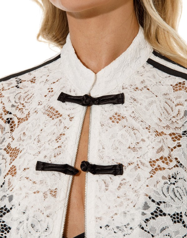 Fleur Lace Tracksuit