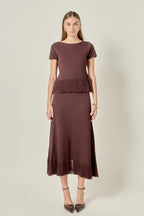 Sahara Chocolate Fringe Set
