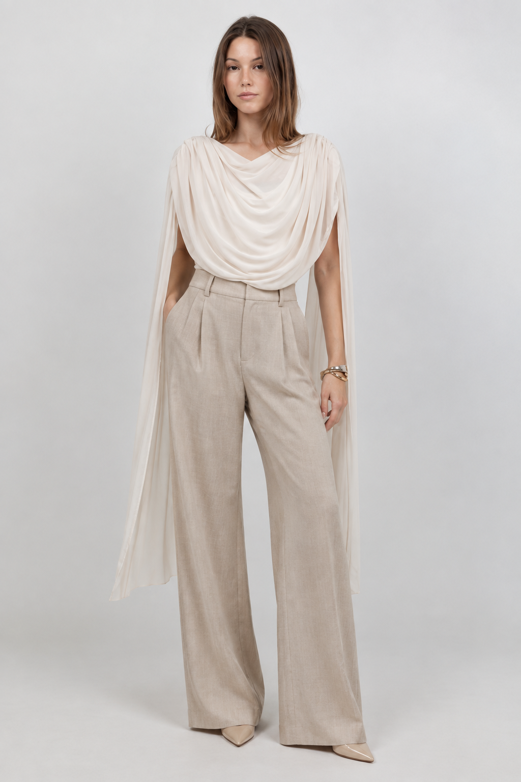 SOPHIA DRAPE TOP