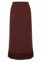 Sahara Chocolate Fringe Set