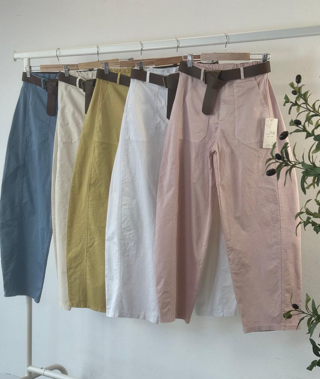 Barrel Jean Multicolored